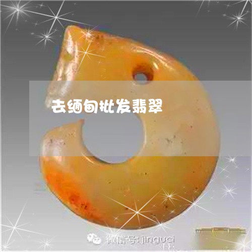 去缅甸批发翡翠/2023040454818