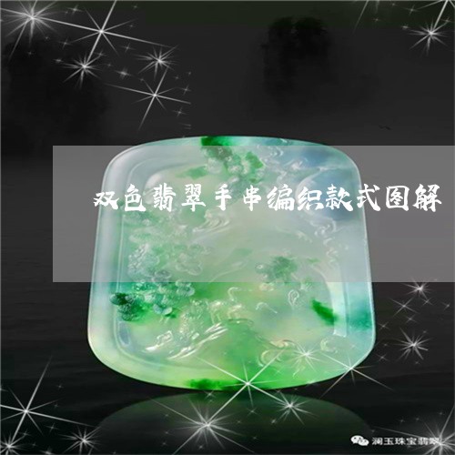 双色翡翠手串编织款式图解/2023062817269