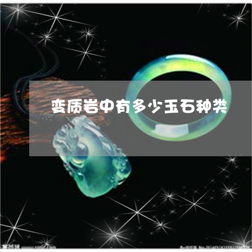 变质岩中有多少玉石种类/2023061983516