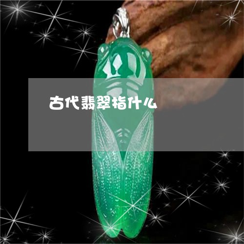 古代翡翠指什么/2023040452526 古代翡翠指什么/2023040452526