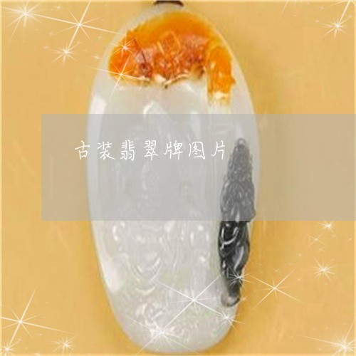 古装翡翠牌图片/2023040448371