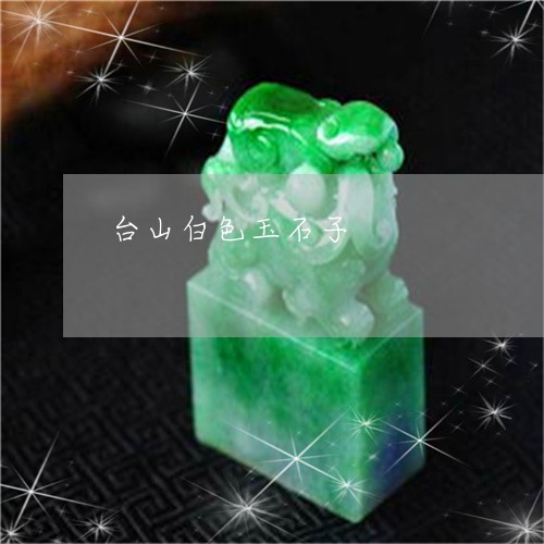 台山白色玉石子/2023040429269