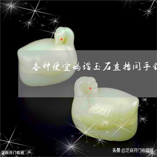 各种便宜玛瑙玉石直播间手链/2023071243704