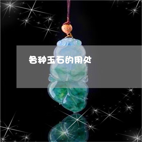各种玉石的用处/2023040472605 各种玉石的用处/2023040472605