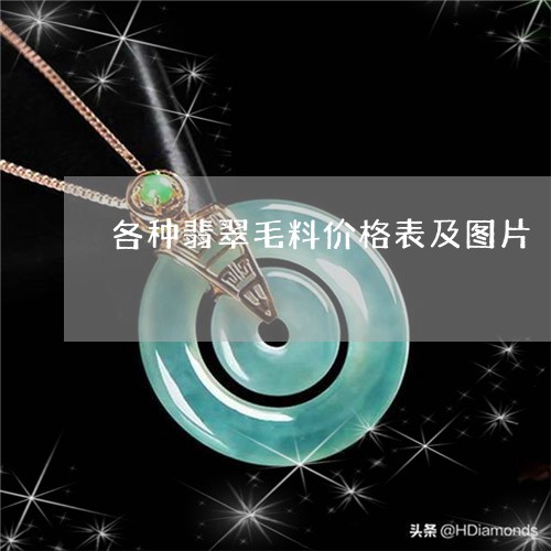 各种翡翠毛料价格表及图片/2023061962260