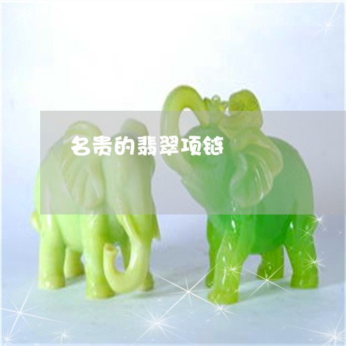 名贵的翡翠项链/2023040473271
