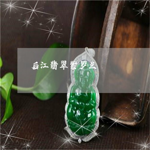 后江翡翠紫罗兰/2023040483936 后江翡翠紫罗兰/2023040483936