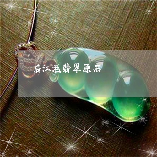 后江老翡翠原石/2023040463804 后江老翡翠原石/2023040463804