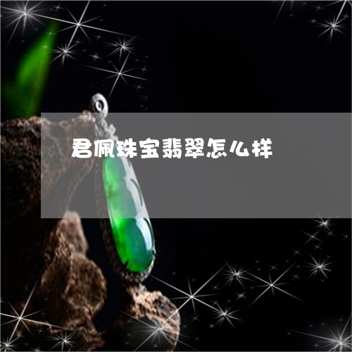 君佩珠宝翡翠怎么样/2023042293815