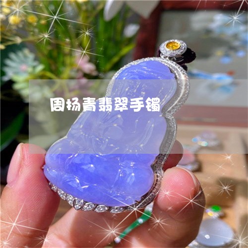 周扬青翡翠手镯/2023040427049