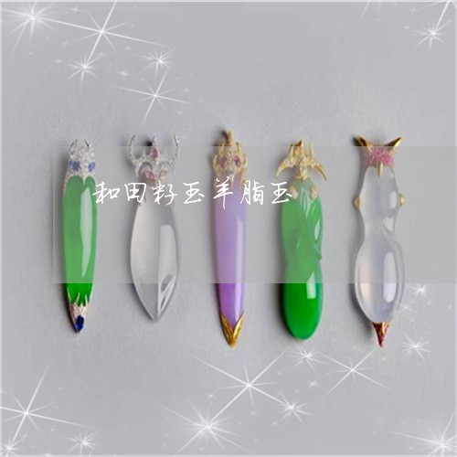 和田籽玉羊脂玉/2023040406471