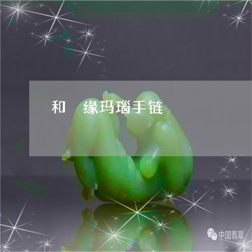 和豊缘玛瑙手链/2023040449350 和豊缘玛瑙手链/2023040449350