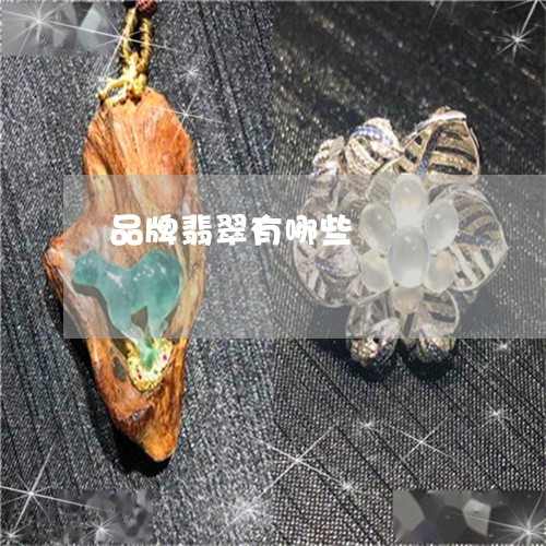 品牌翡翠有哪些/2023040405036
