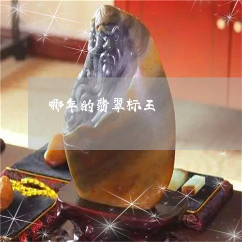 哪年的翡翠标王/2023040341502 哪年的翡翠标王/2023040341502