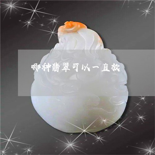 哪种翡翠可以一直放/2023042340482 哪种翡翠可以一直放/2023042340482