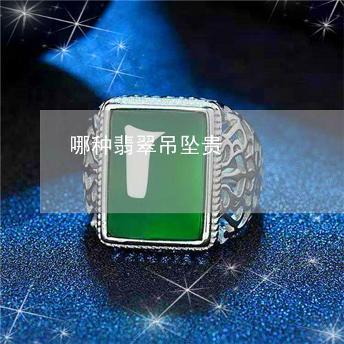 哪种翡翠吊坠贵/2023040320350