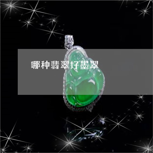 哪种翡翠好墨翠/2023040394938