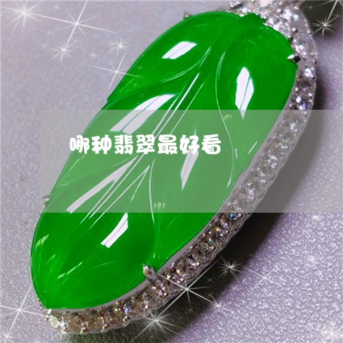 哪种翡翠最好看/2023040305048