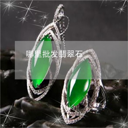 哪里批发翡翠石/2023040327149