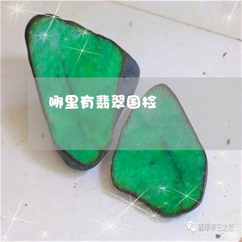 哪里有翡翠国检/2023040341384