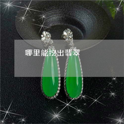 哪里能挖出翡翠/2023040394856