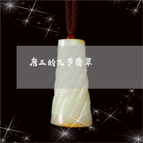 唐三的九节翡翠/2023040384028