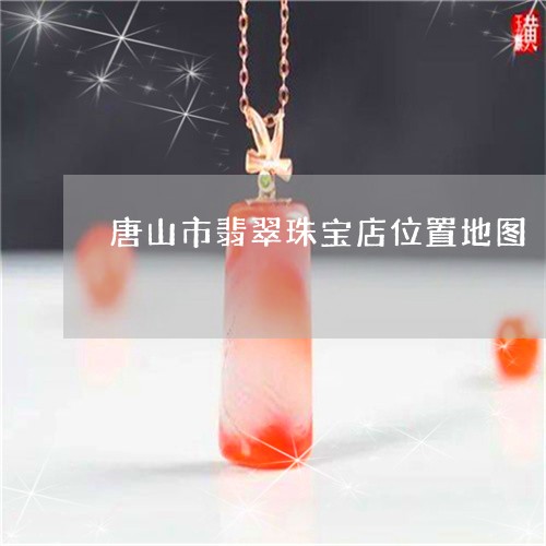 唐山市翡翠珠宝店位置地图/2023061902716