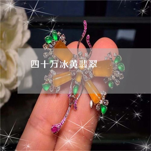 四十万冰黄翡翠/2023040448472 四十万冰黄翡翠/2023040448472