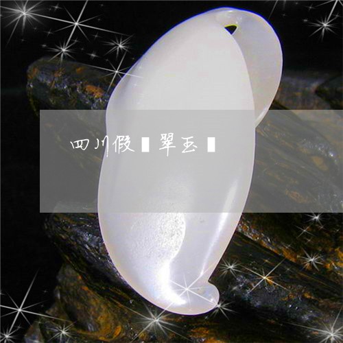 四川假翡翠玉镯/2023040463612