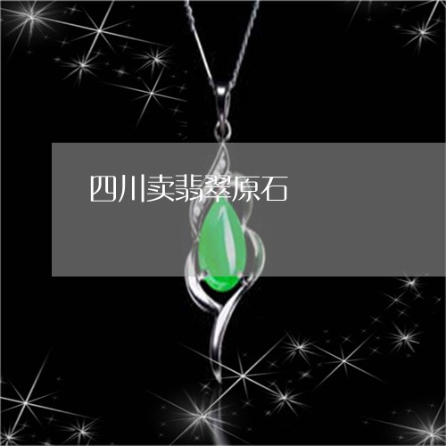 四川卖翡翠原石/2023040462603