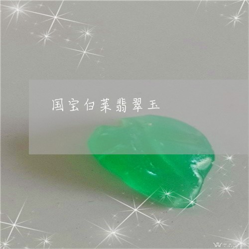 国宝白菜翡翠玉/2023040414726 国宝白菜翡翠玉/2023040414726