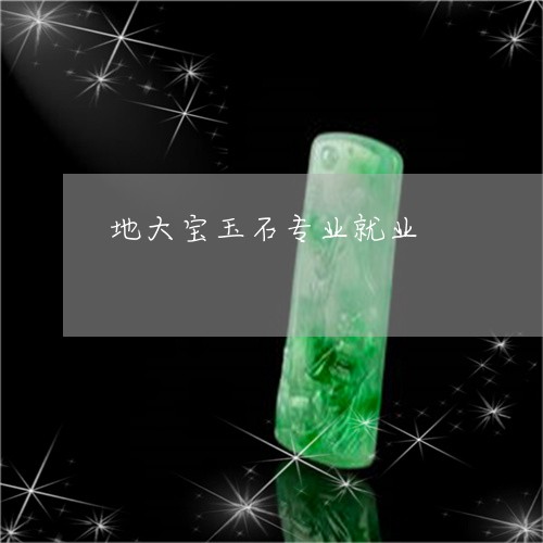 地大宝玉石专业就业/2023042138359