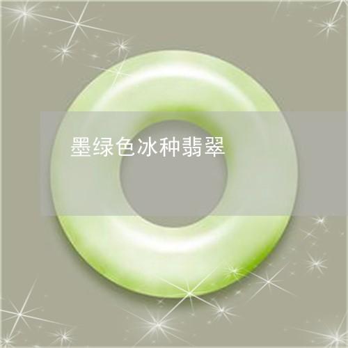 墨绿色冰种翡翠/2023040484626 墨绿色冰种翡翠/2023040484626