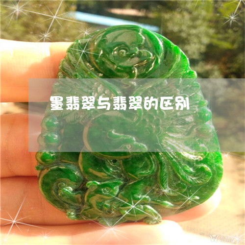 墨翡翠与翡翠的区别/2023042397383 墨翡翠与翡翠的区别/2023042397383