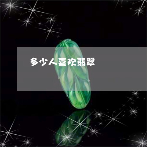 多少人喜欢翡翠/2023040415937 多少人喜欢翡翠/2023040415937