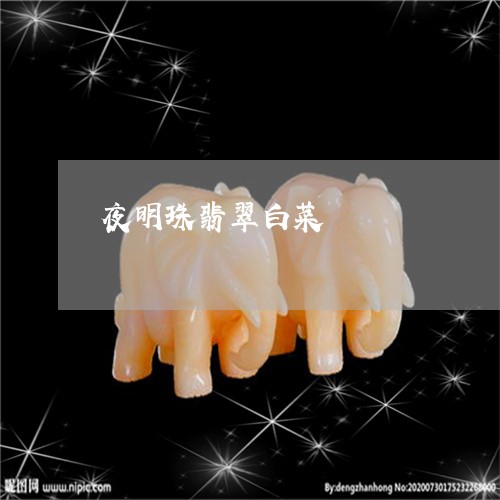 夜明珠翡翠白菜/2023040453827 夜明珠翡翠白菜/2023040453827