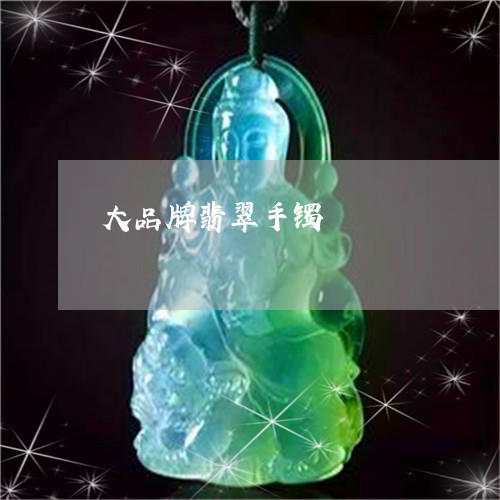 大品牌翡翠手镯/2023040416259 大品牌翡翠手镯/2023040416259