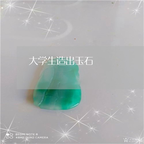 大学生造出玉石/2023040449493 大学生造出玉石/2023040449493
