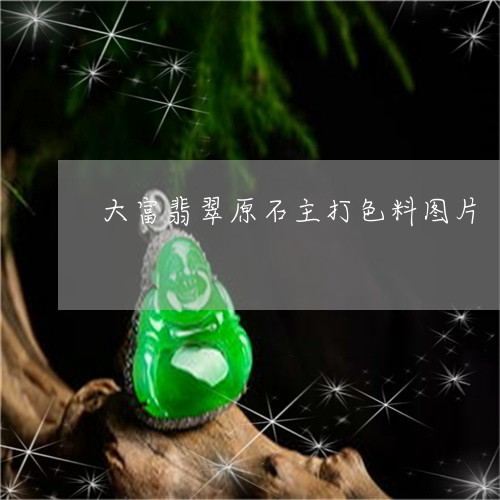 大富翡翠原石主打色料图片/2023071149372