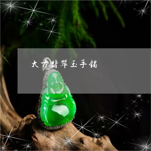 大方翡翠玉手镯/2023040492794 大方翡翠玉手镯/2023040492794
