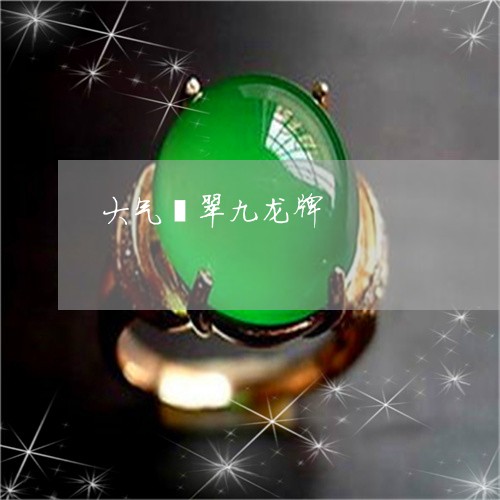 大气翡翠九龙牌/2023040450271 大气翡翠九龙牌/2023040450271