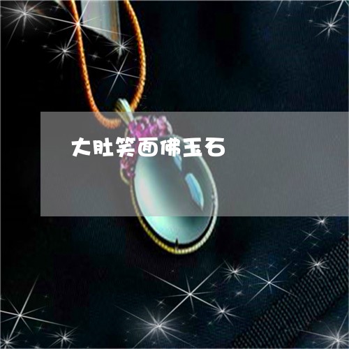 大肚笑面佛玉石/2023040473702