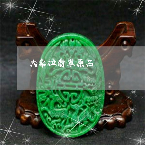 大象拉翡翠原石/2023040439471 大象拉翡翠原石/2023040439471
