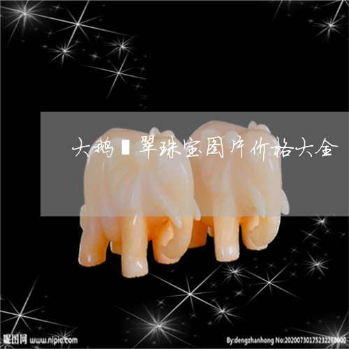 大鹅翡翠珠宝图片价格大全/2023061931505