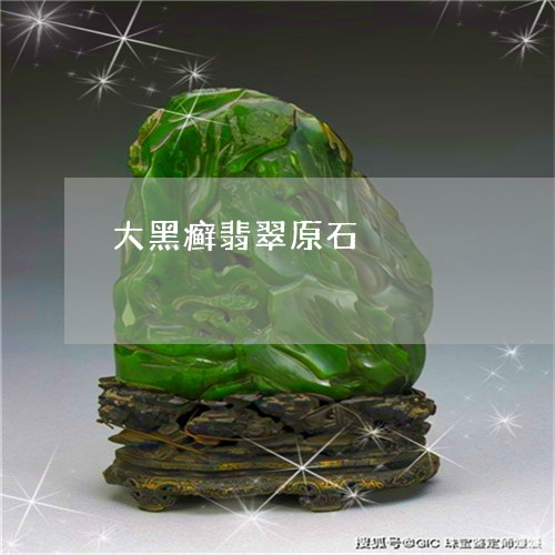 大黑癣翡翠原石/2023040427371