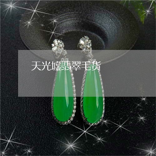天光墟翡翠毛货/2023040416957 天光墟翡翠毛货/2023040416957
