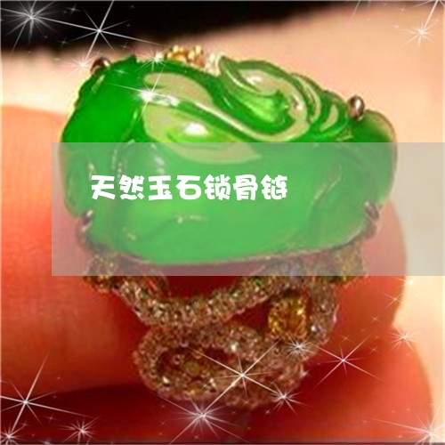天然玉石锁骨链/2023040339593
