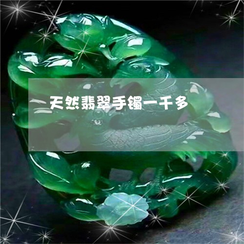 天然翡翠手镯一千多/2023042005957 天然翡翠手镯一千多/2023042005957