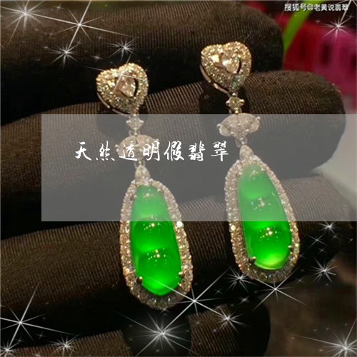 天然透明假翡翠/2023040359161 天然透明假翡翠/2023040359161
