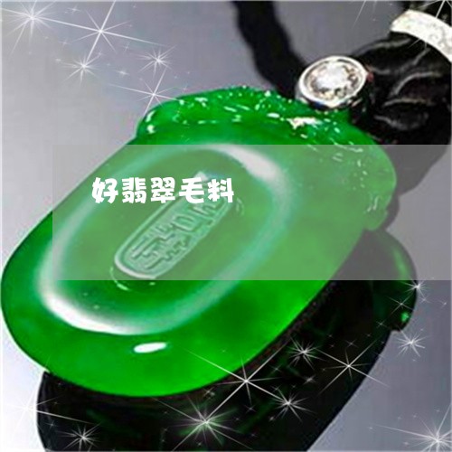 好翡翠毛料/2023071539283